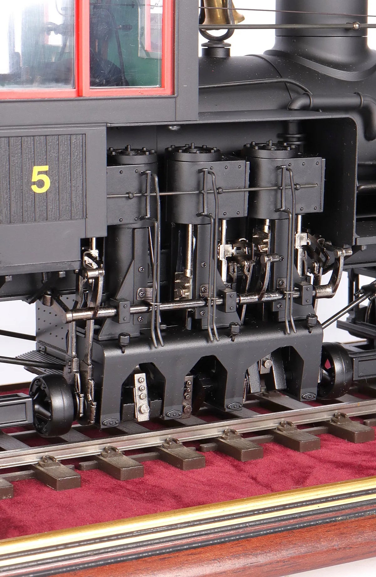 G-scale 38 ton two truck Shay