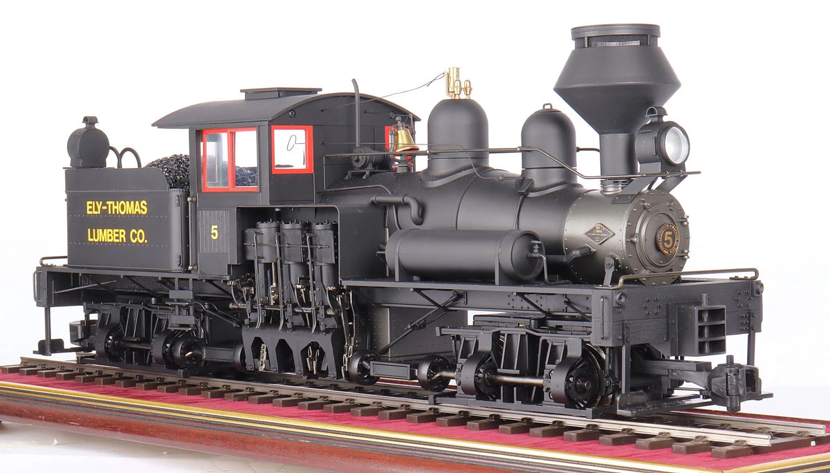 G-scale 38 ton two truck Shay