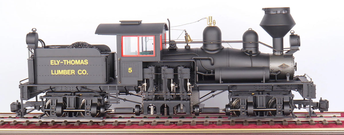 G-scale 38 ton two truck Shay