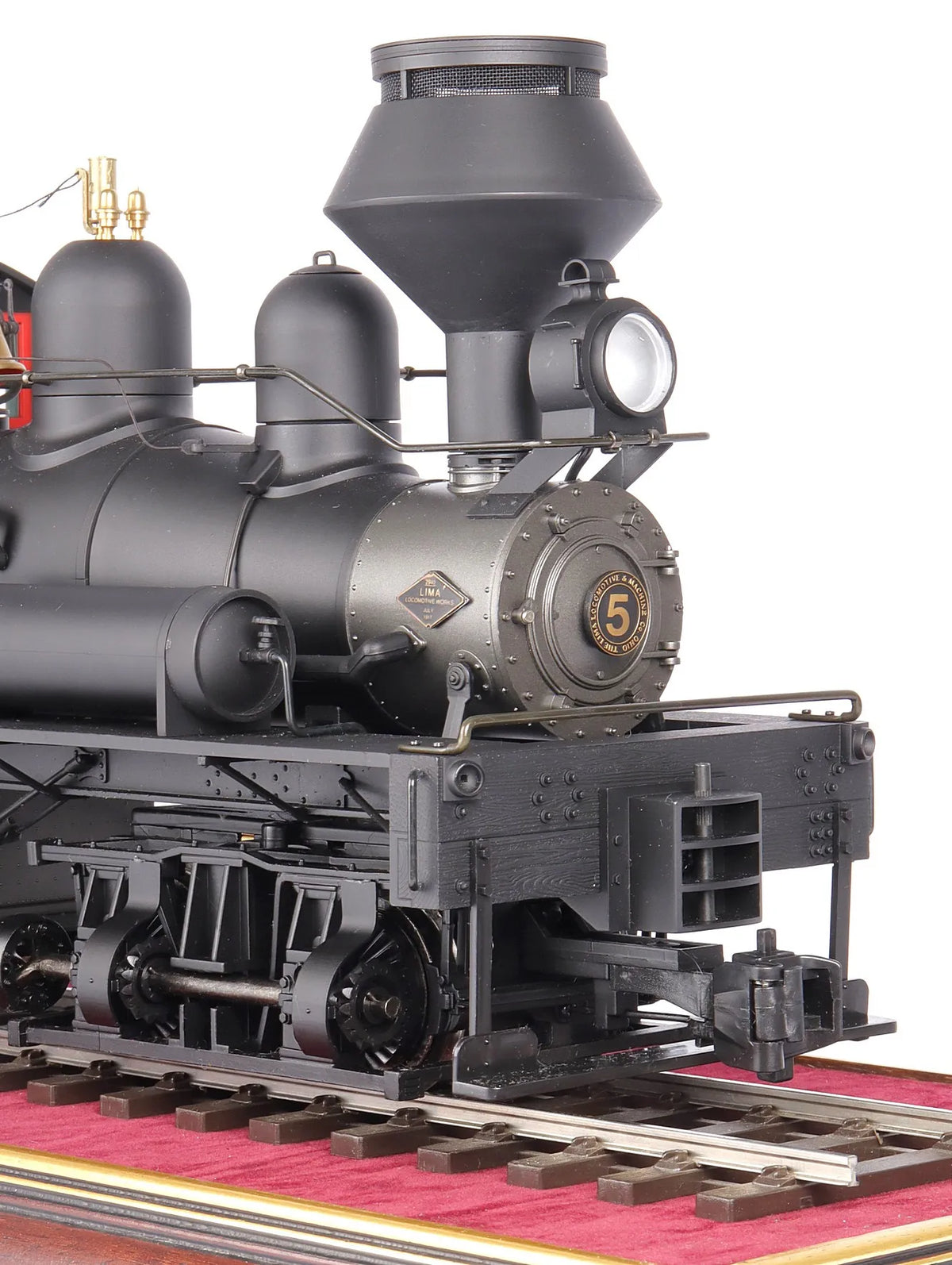 G-scale 38 ton two truck Shay