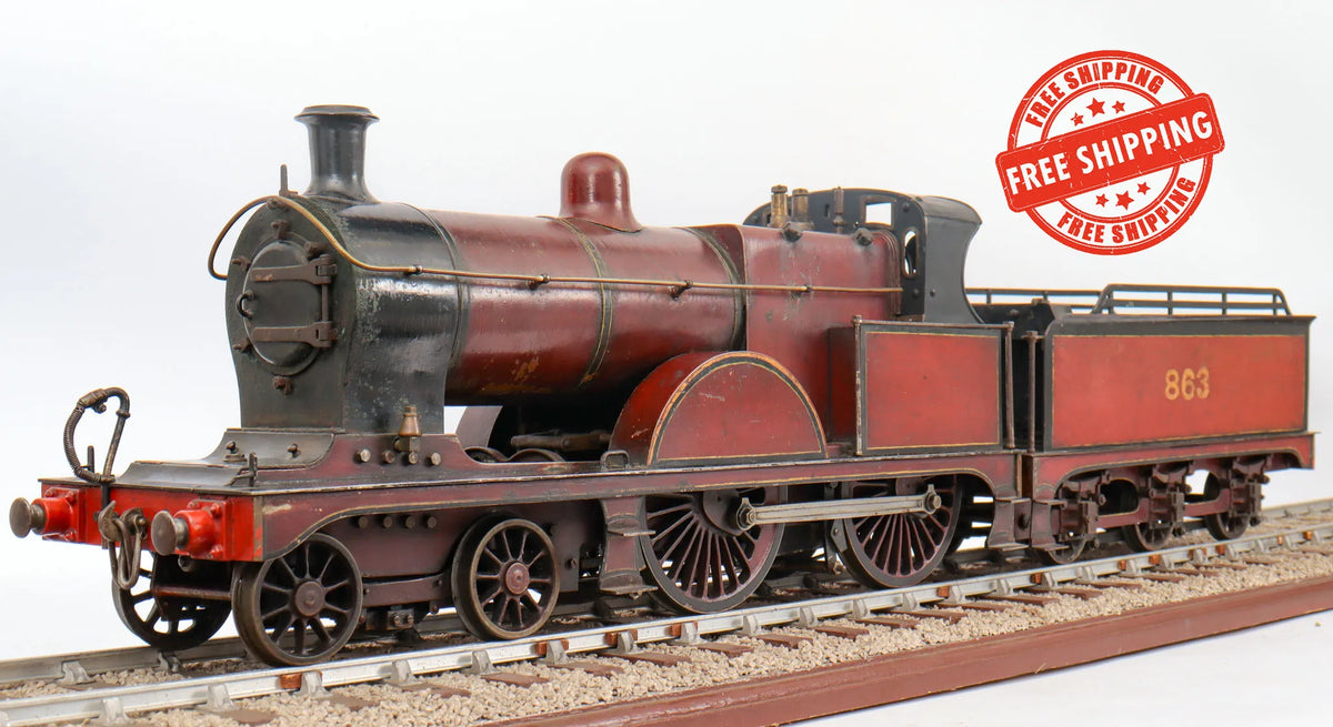 3 1/4 inch gauge Midland Railway 4-4-0 No.863