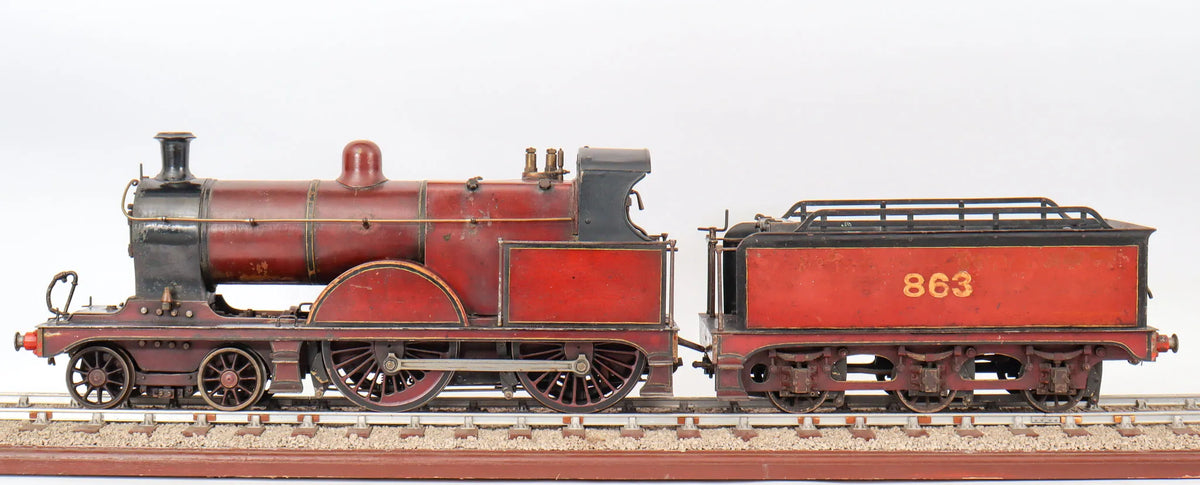 3 1/4 inch gauge Midland Railway 4-4-0 No.863