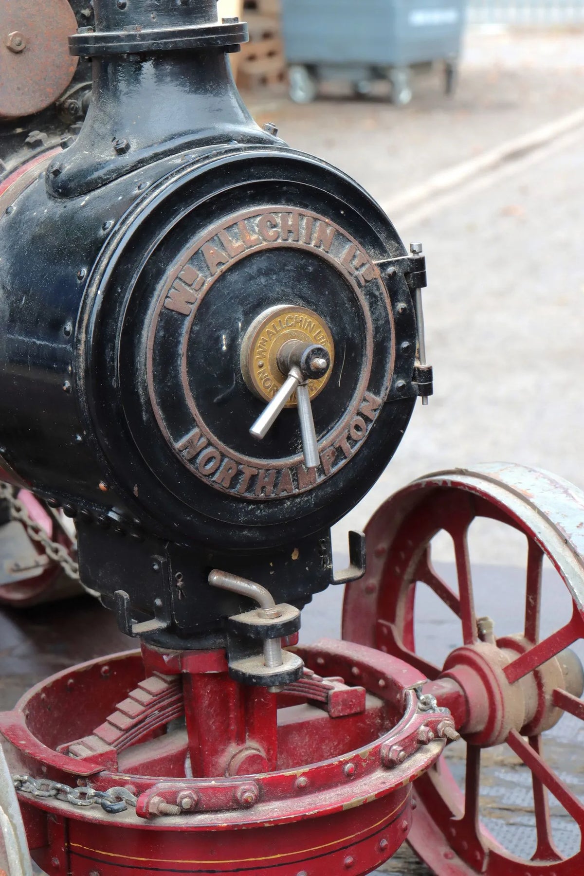 1 1/2 inch scale Allchin agricultural engine