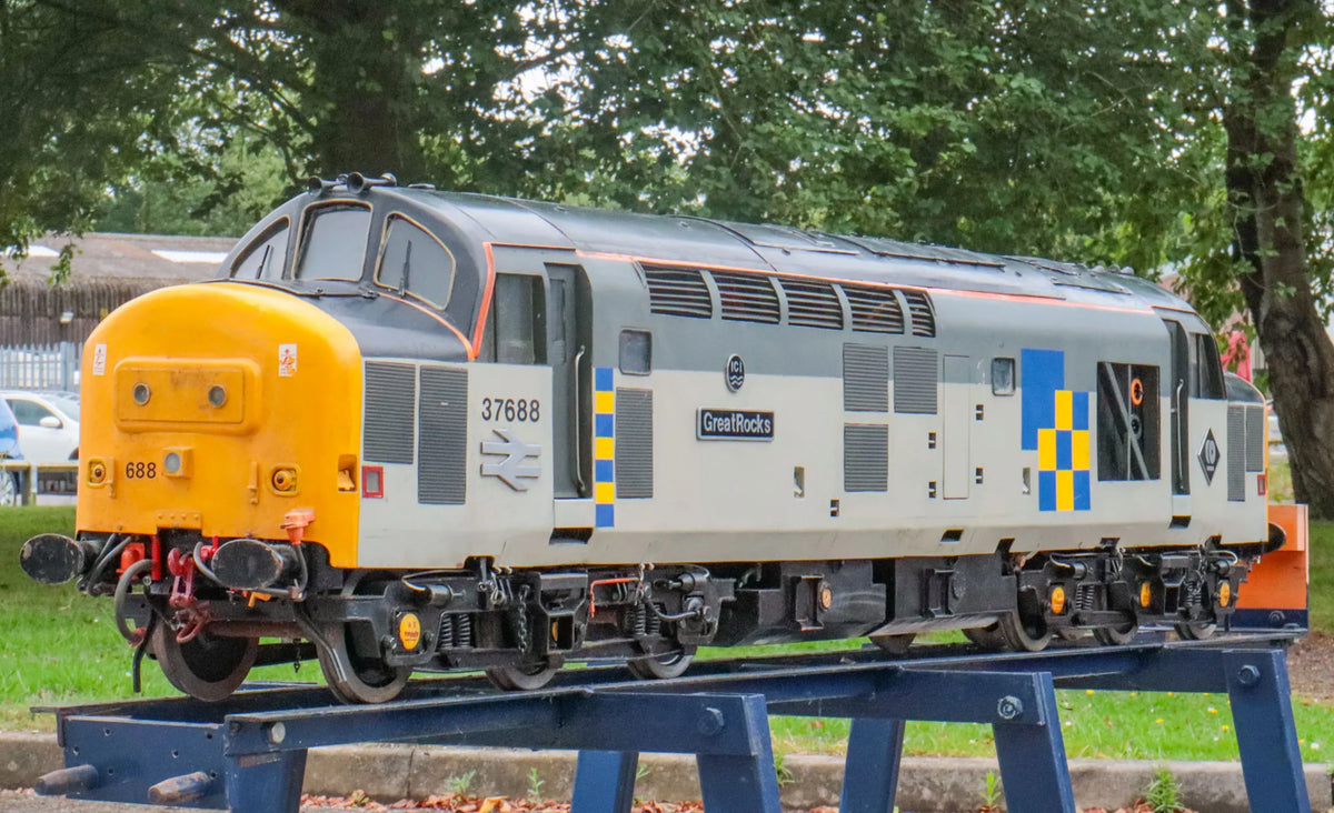 5 inch gauge Class 37 "Great Rocks" battery-electric