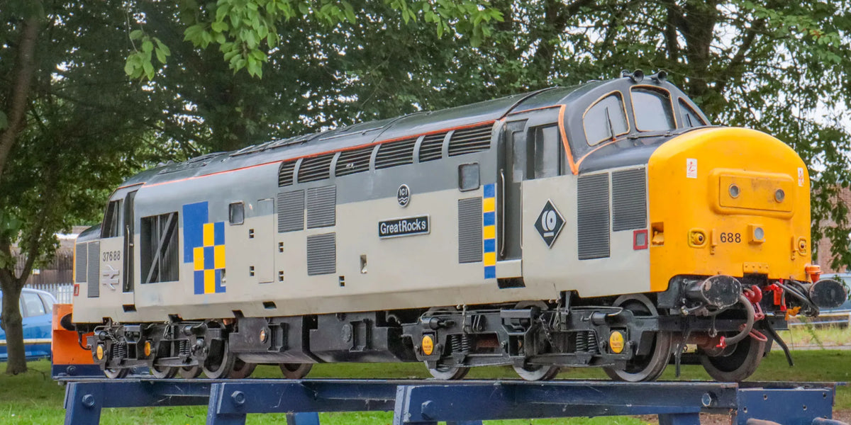 5 inch gauge Class 37 "Great Rocks" battery-electric