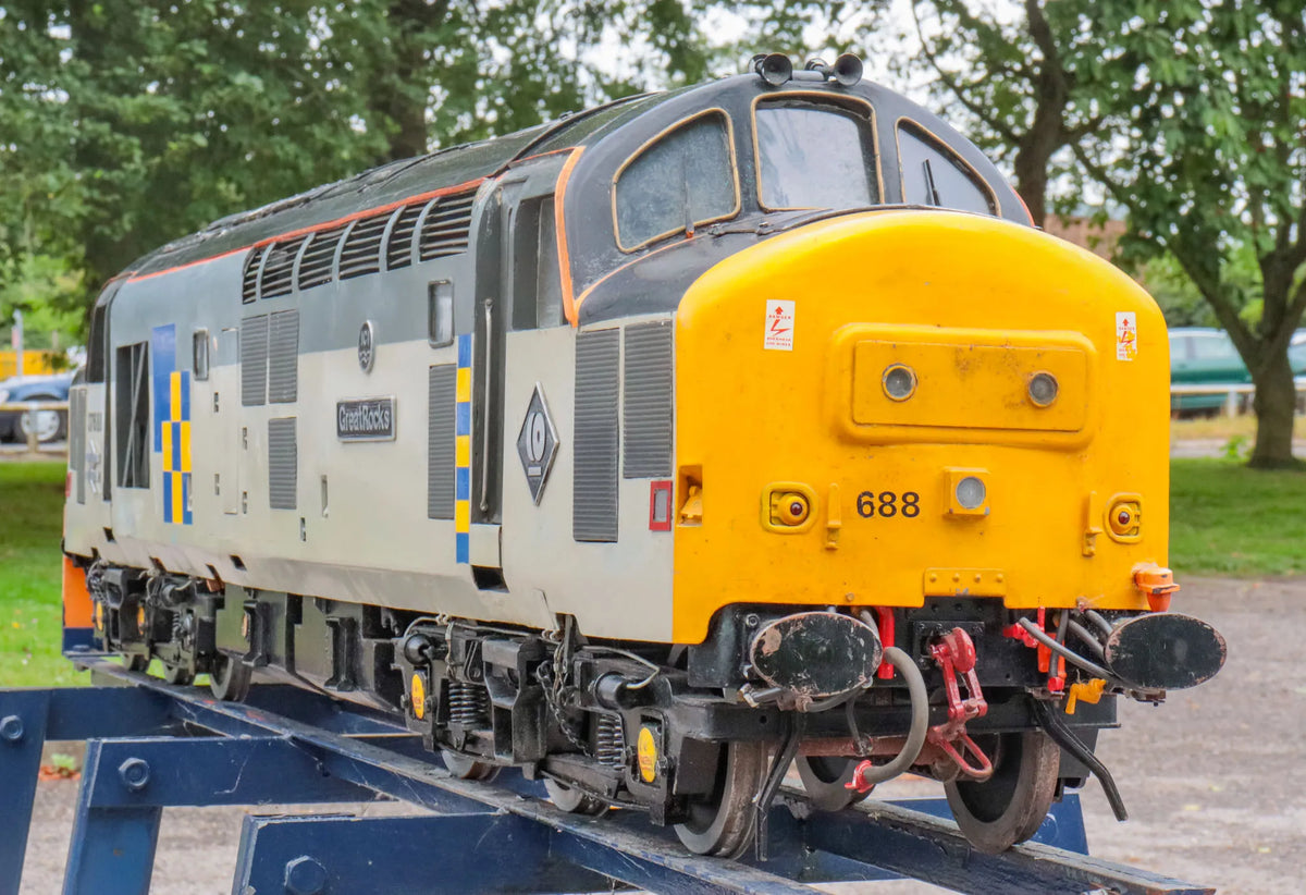 5 inch gauge Class 37 "Great Rocks" battery-electric