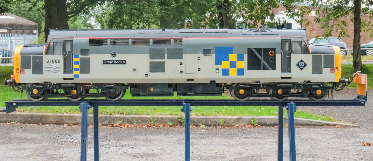 5 inch gauge Class 37 "Great Rocks" battery-electric
