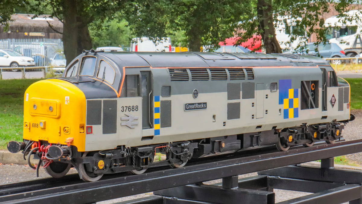 5 inch gauge Class 37 "Great Rocks" battery-electric