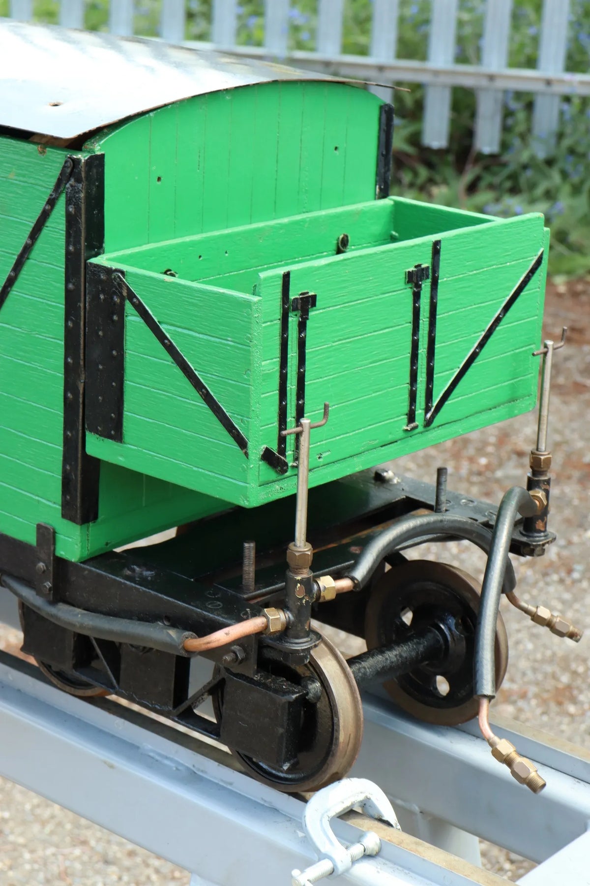5 inch gauge ground level driving truck