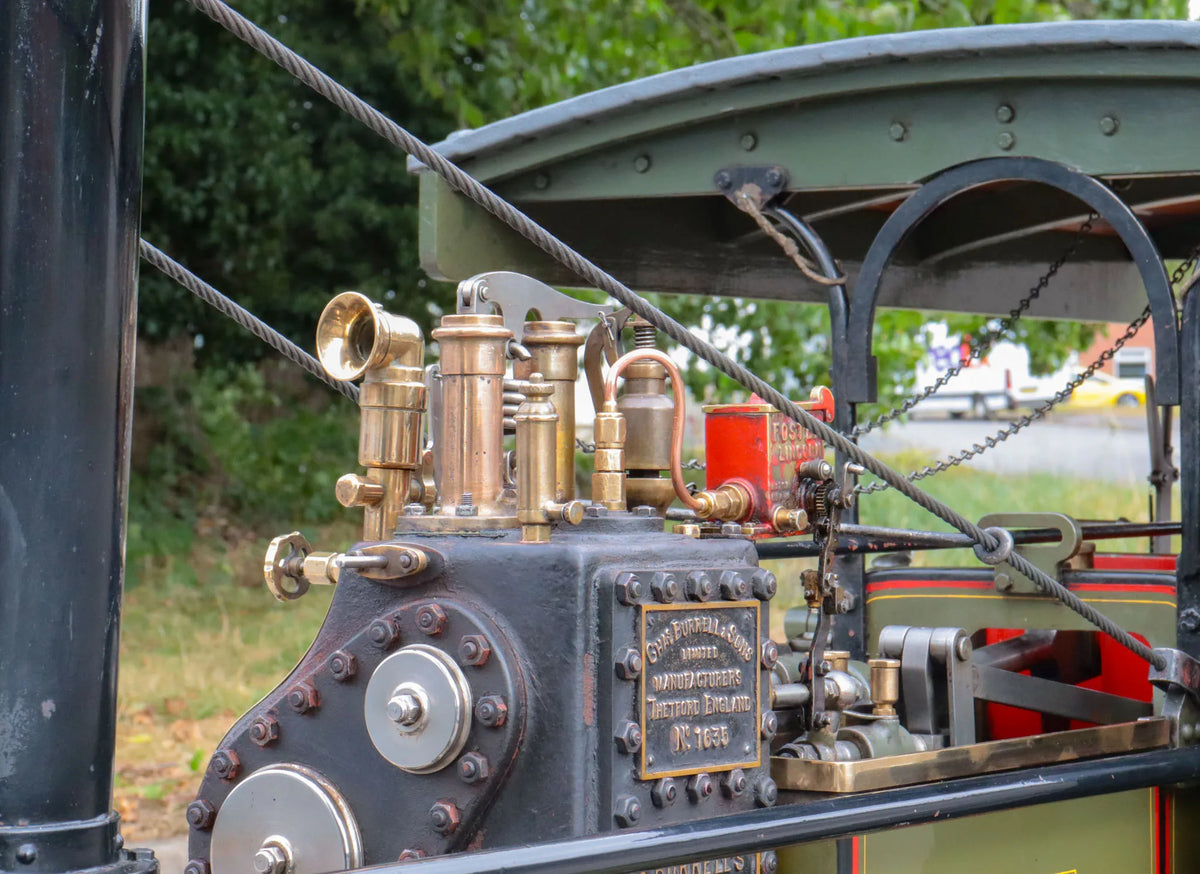 4 inch scale Burrell SCC crane engine