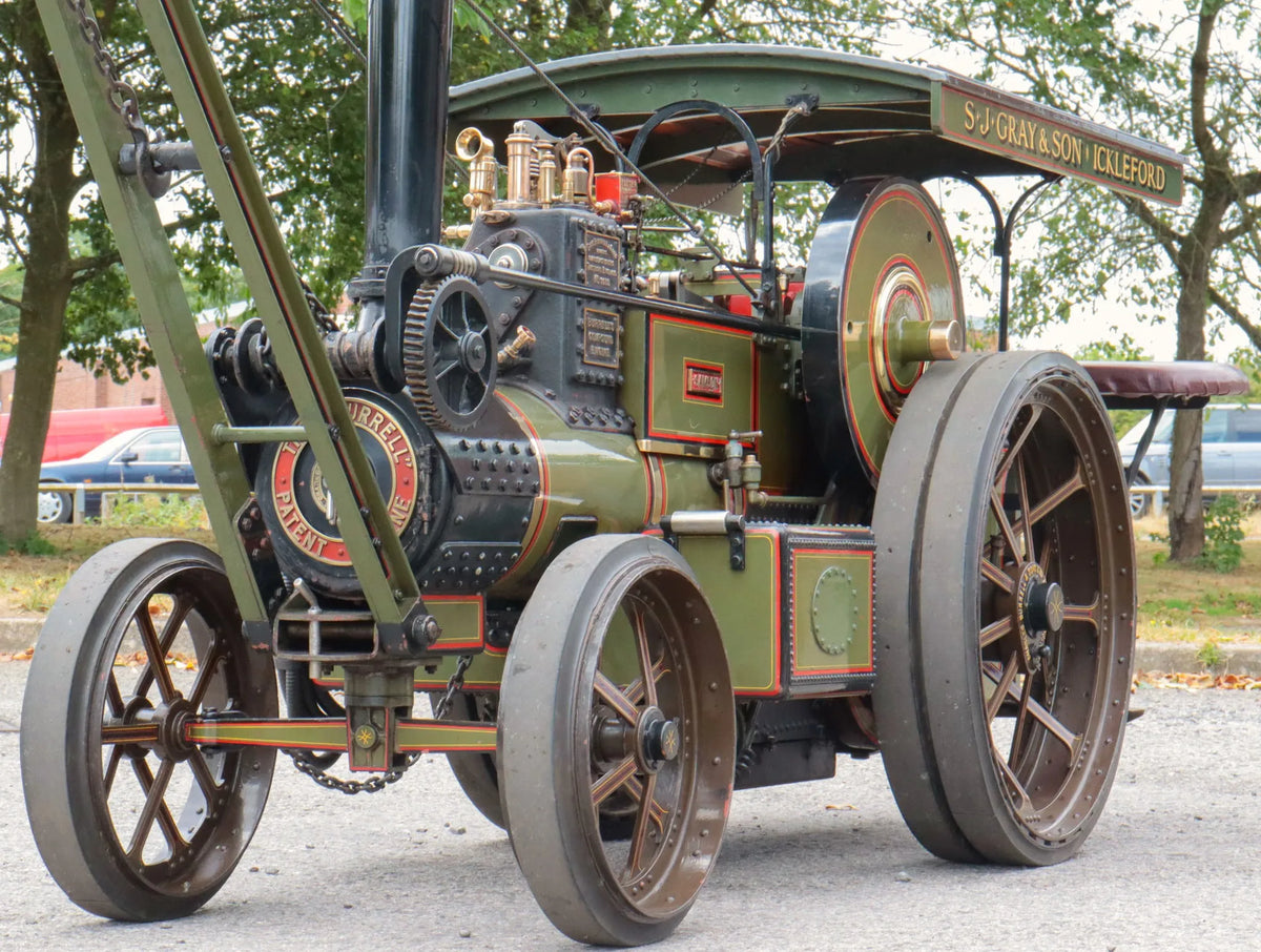 4 inch scale Burrell SCC crane engine
