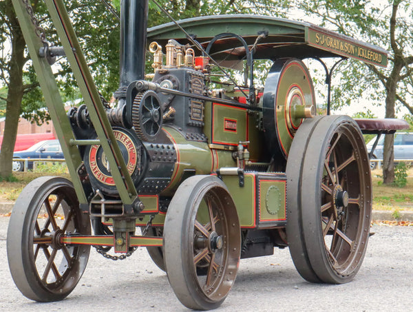 4 inch scale Burrell SCC crane engine - Station Road Steam