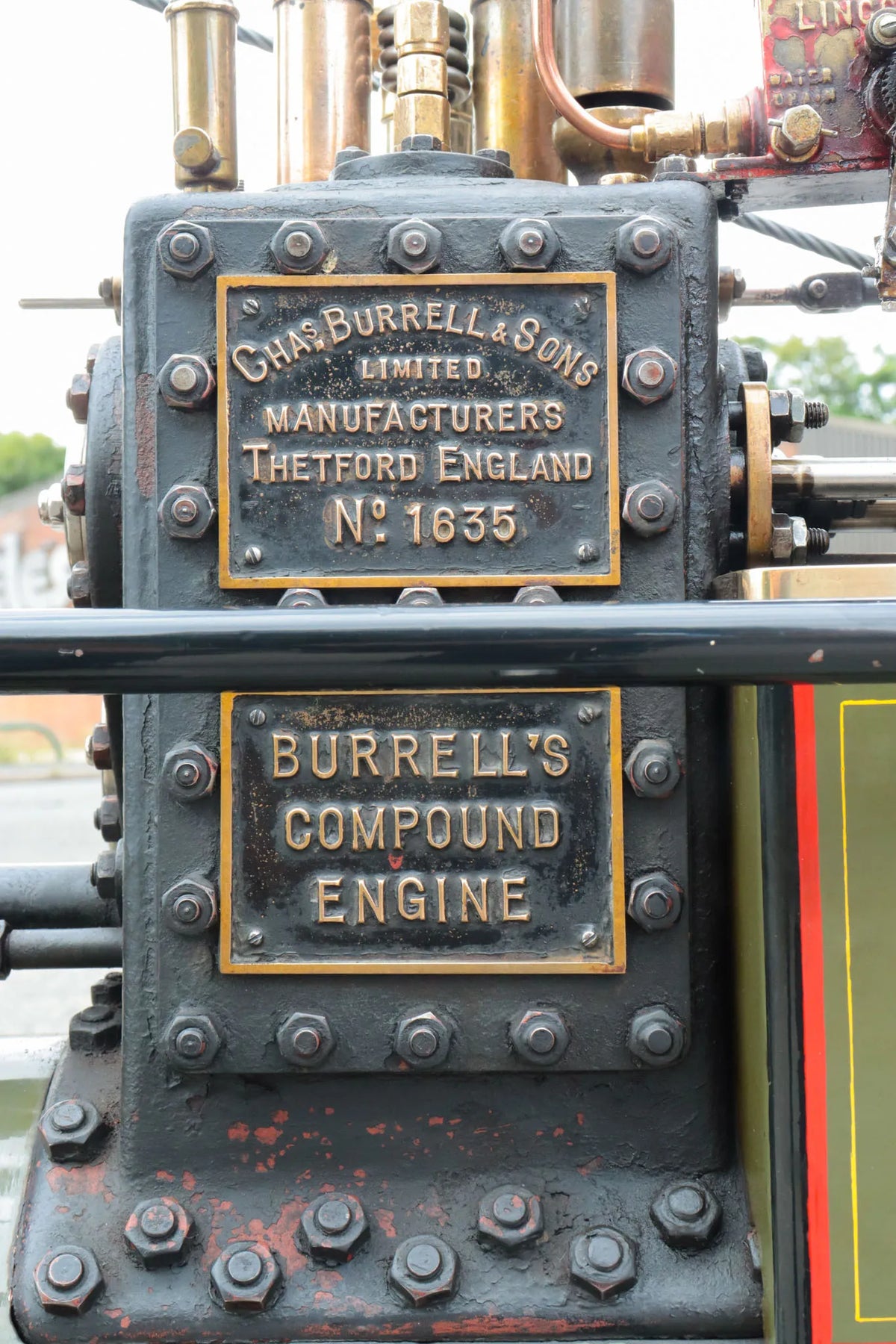 4 inch scale Burrell SCC crane engine