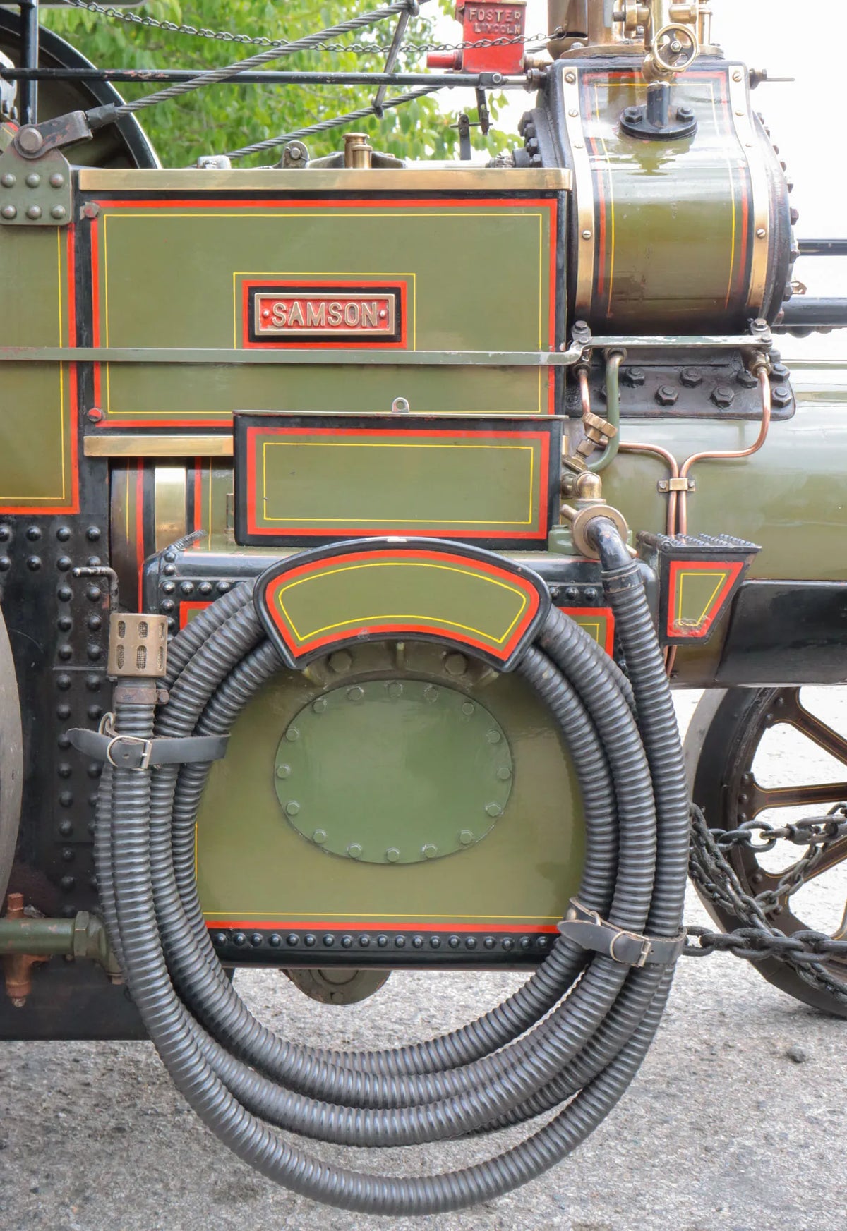 4 inch scale Burrell SCC crane engine