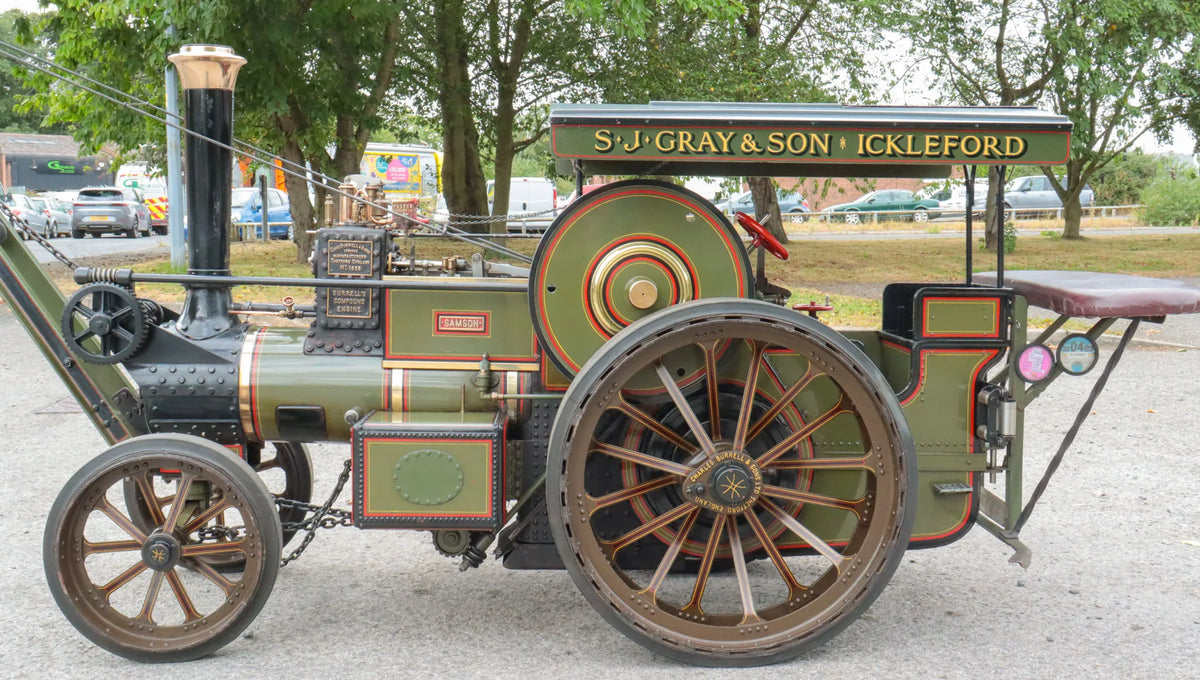 4 inch scale Burrell SCC crane engine