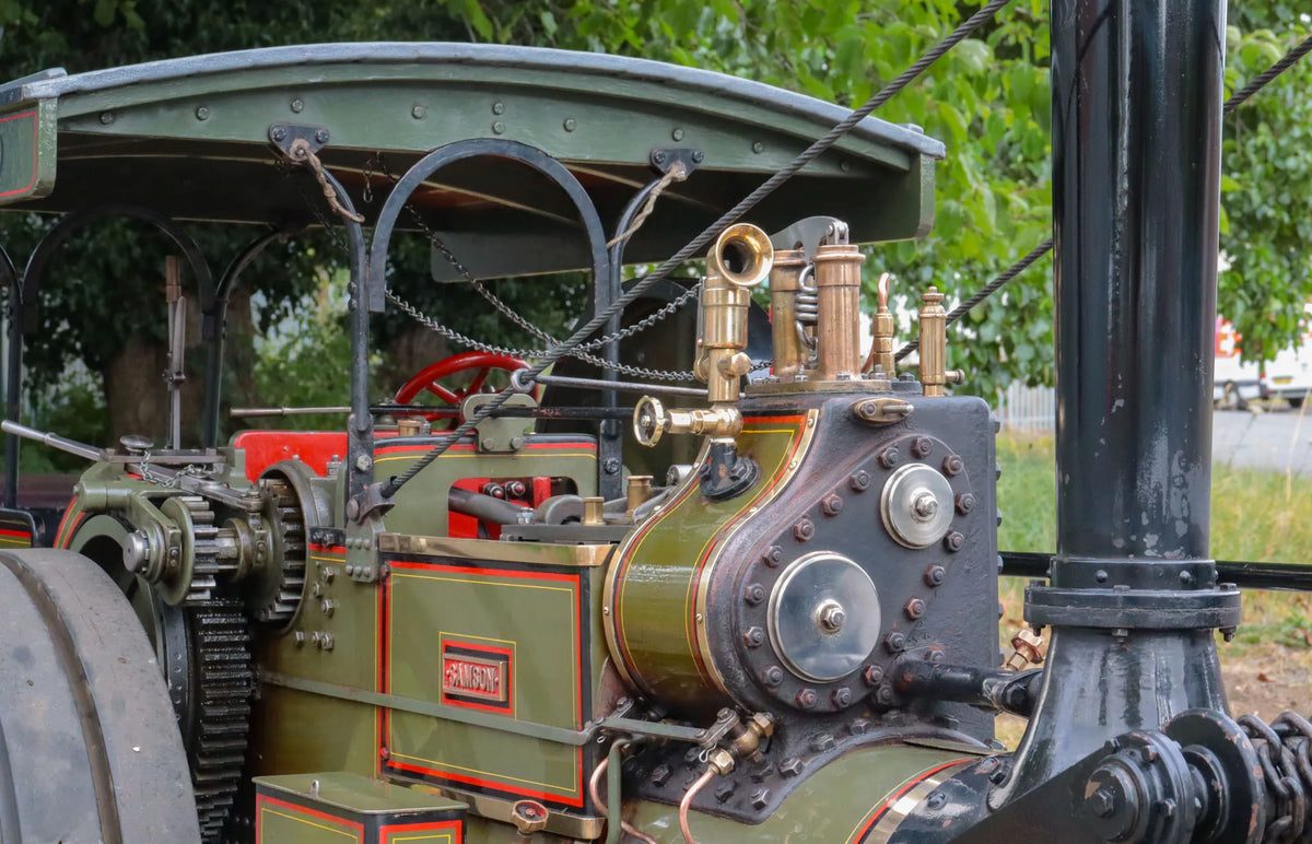 4 inch scale Burrell SCC crane engine