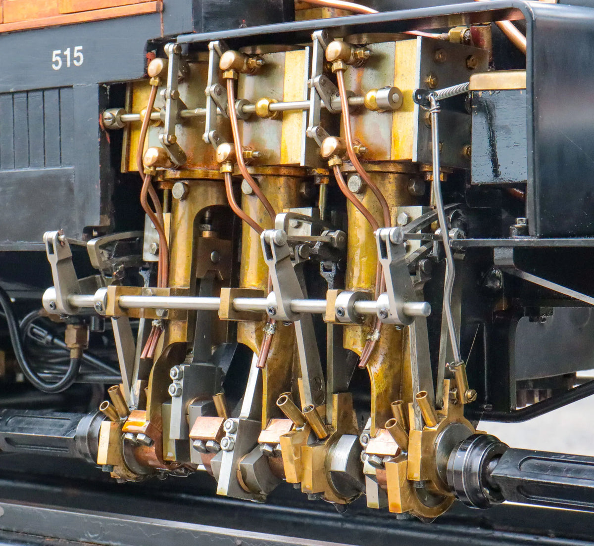 5 inch gauge Shay 0-4-0 + 0-4-0