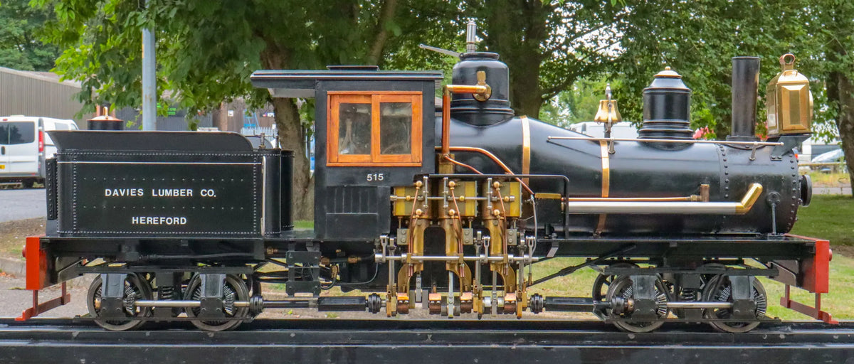 5 inch gauge Shay 0-4-0 + 0-4-0