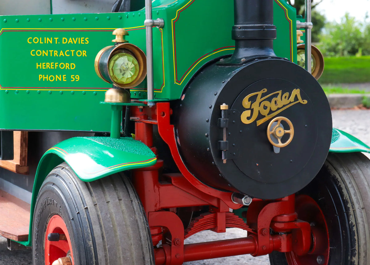 3 inch scale steam outline Foden wagon