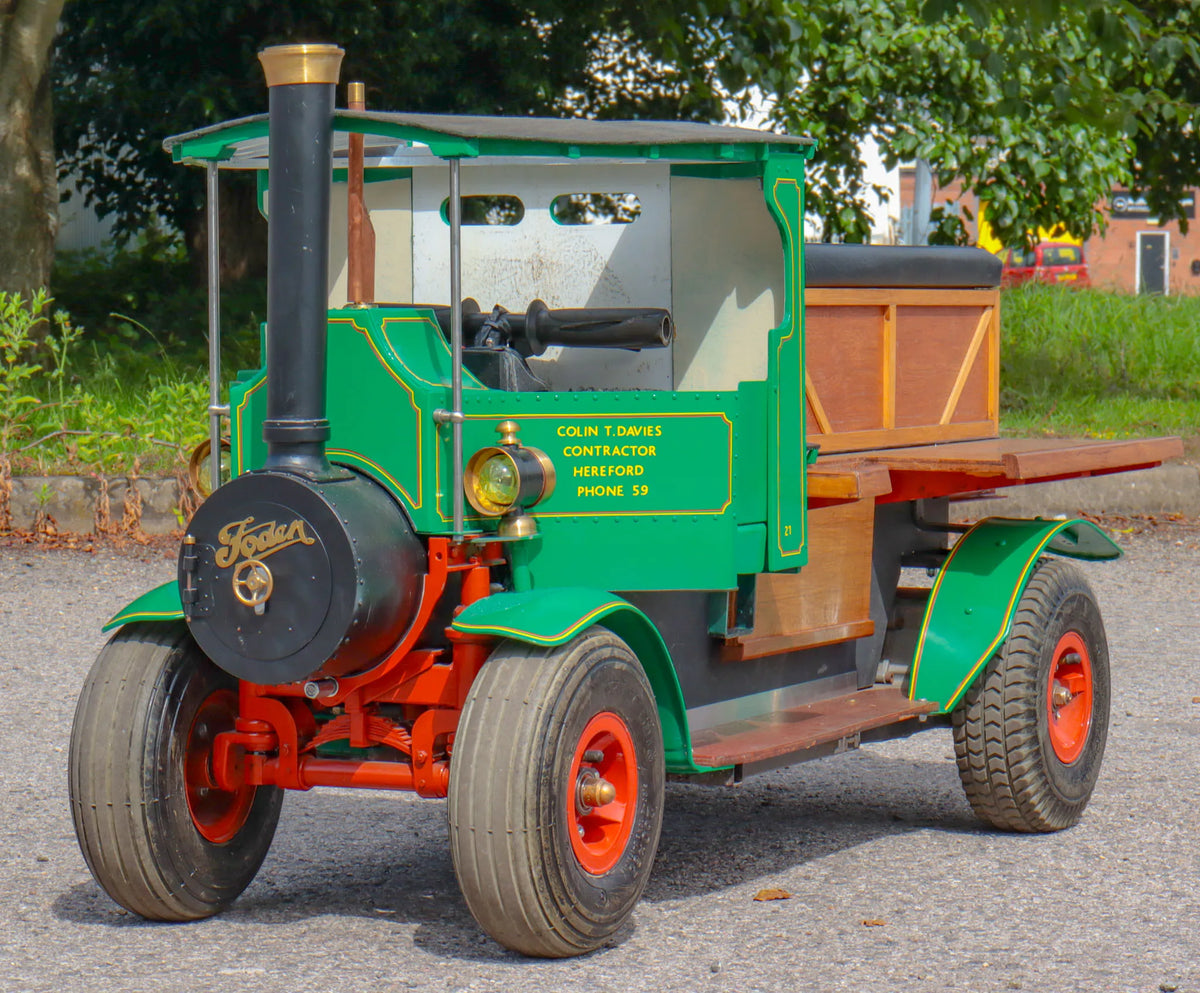 3 inch scale steam outline Foden wagon