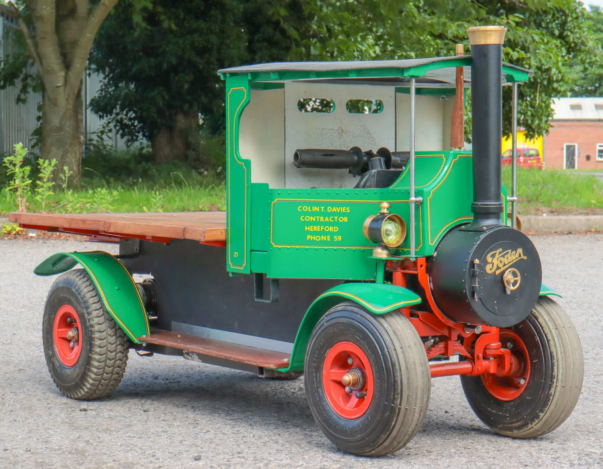3 inch scale steam outline Foden wagon