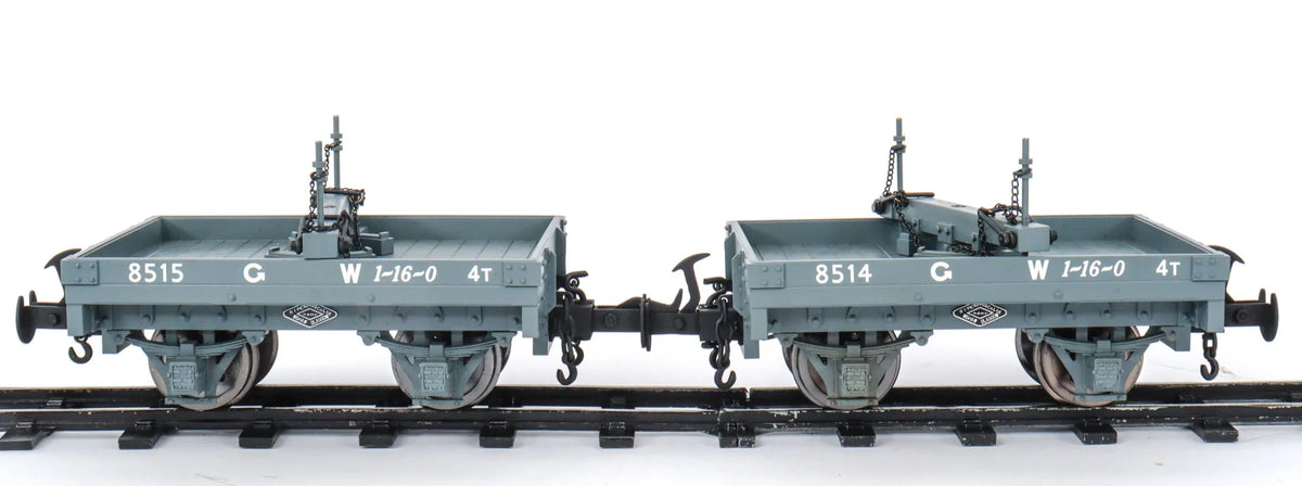 Six 32/45mm narrow gauge Welshpool & Llanfair wagons