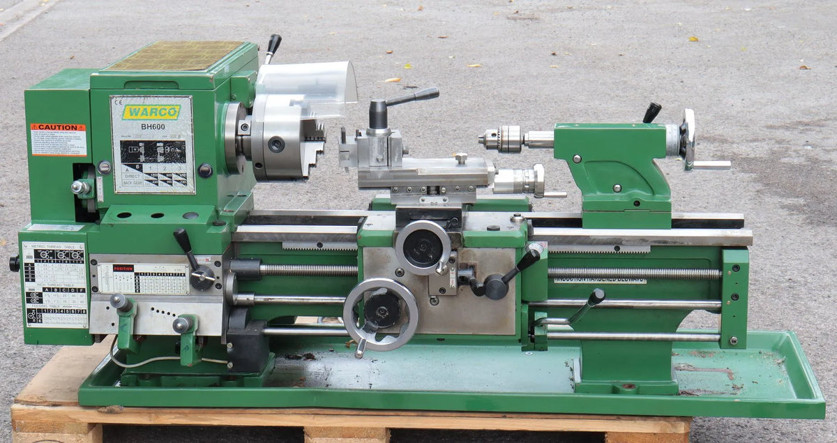 Warco BH600 Lathe with stand