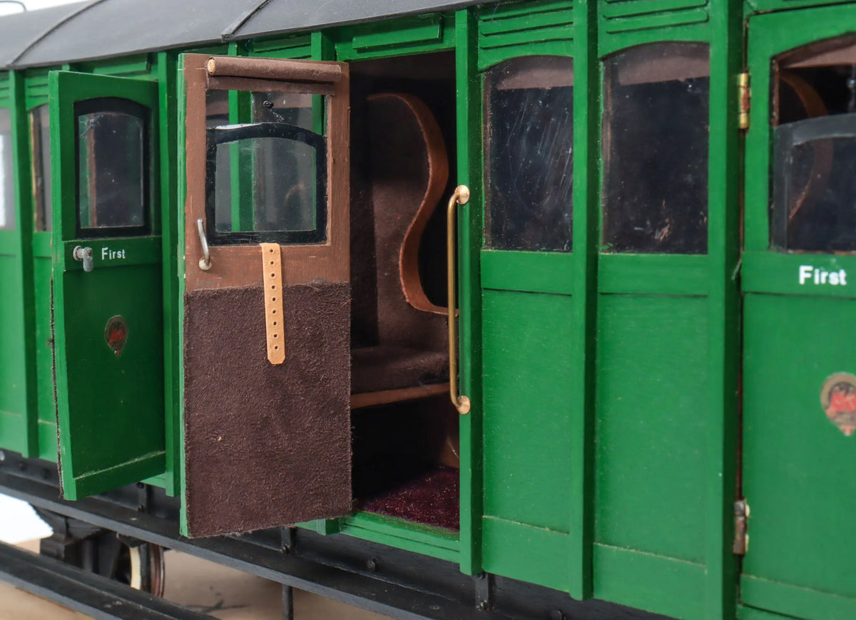 3 1/2 inch gauge Highland Railway First Class carriage