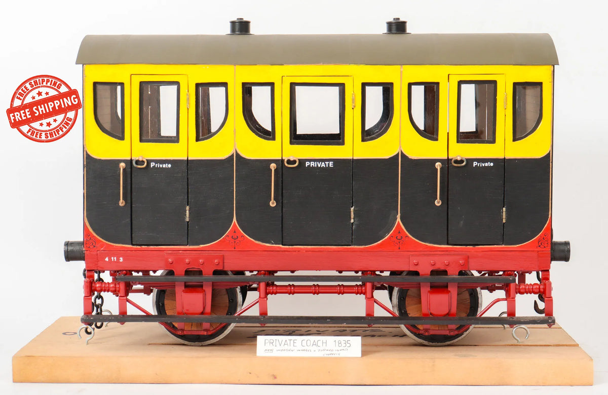 3 1/2 inch gauge private passenger coach