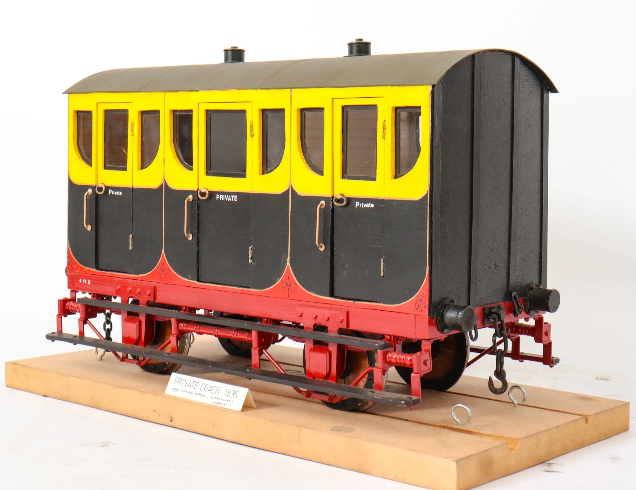 3 1/2 inch gauge private passenger coach
