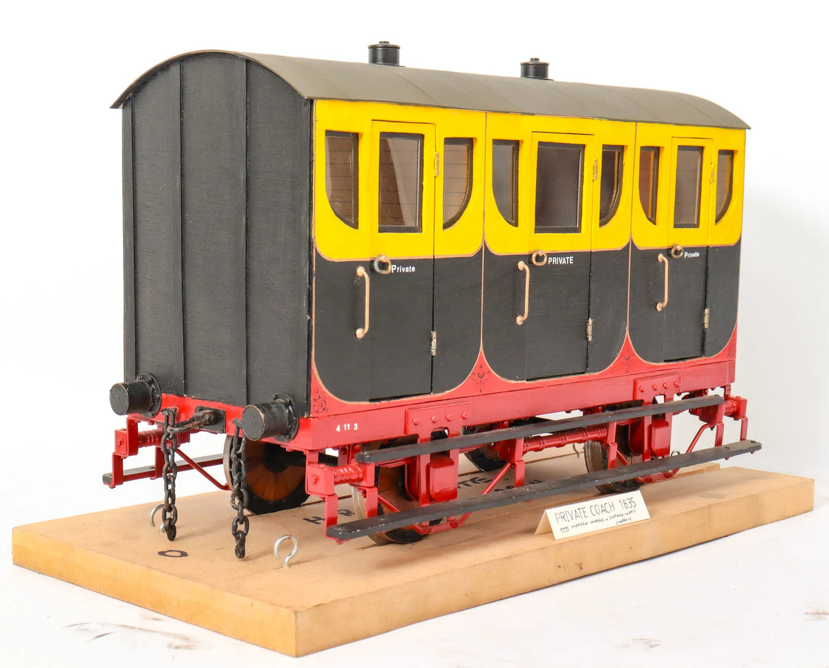 3 1/2 inch gauge private passenger coach