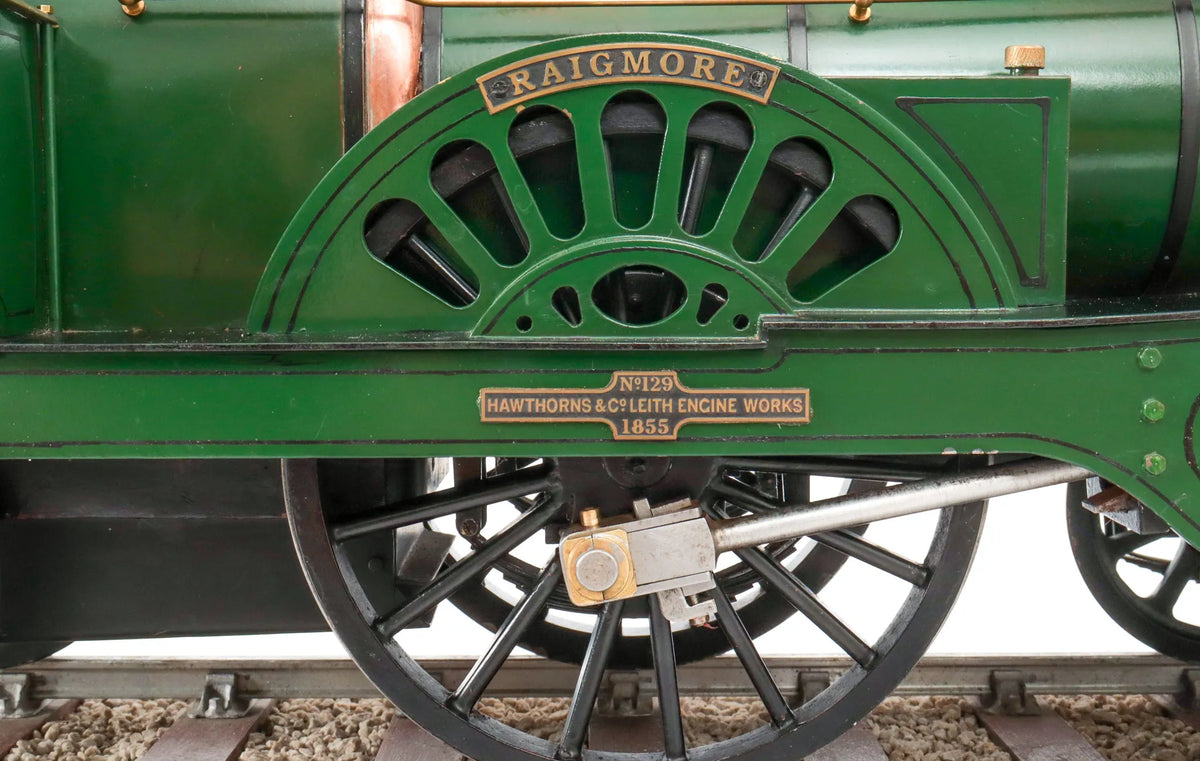3 1/2 inch gauge Highland Railway 2-2-2 "Raigmore"