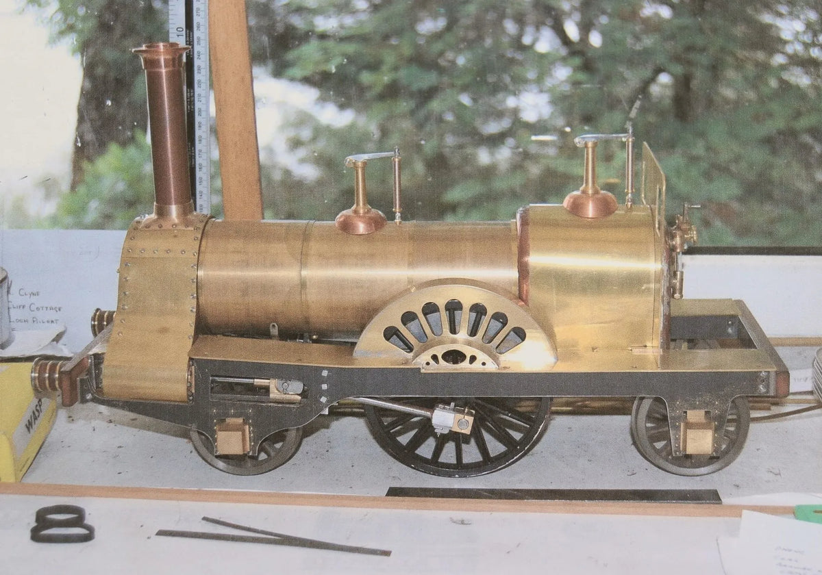3 1/2 inch gauge Highland Railway 2-2-2 "Raigmore"