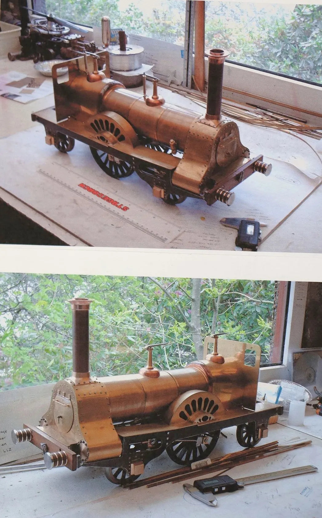 3 1/2 inch gauge Highland Railway 2-2-2 "Raigmore"