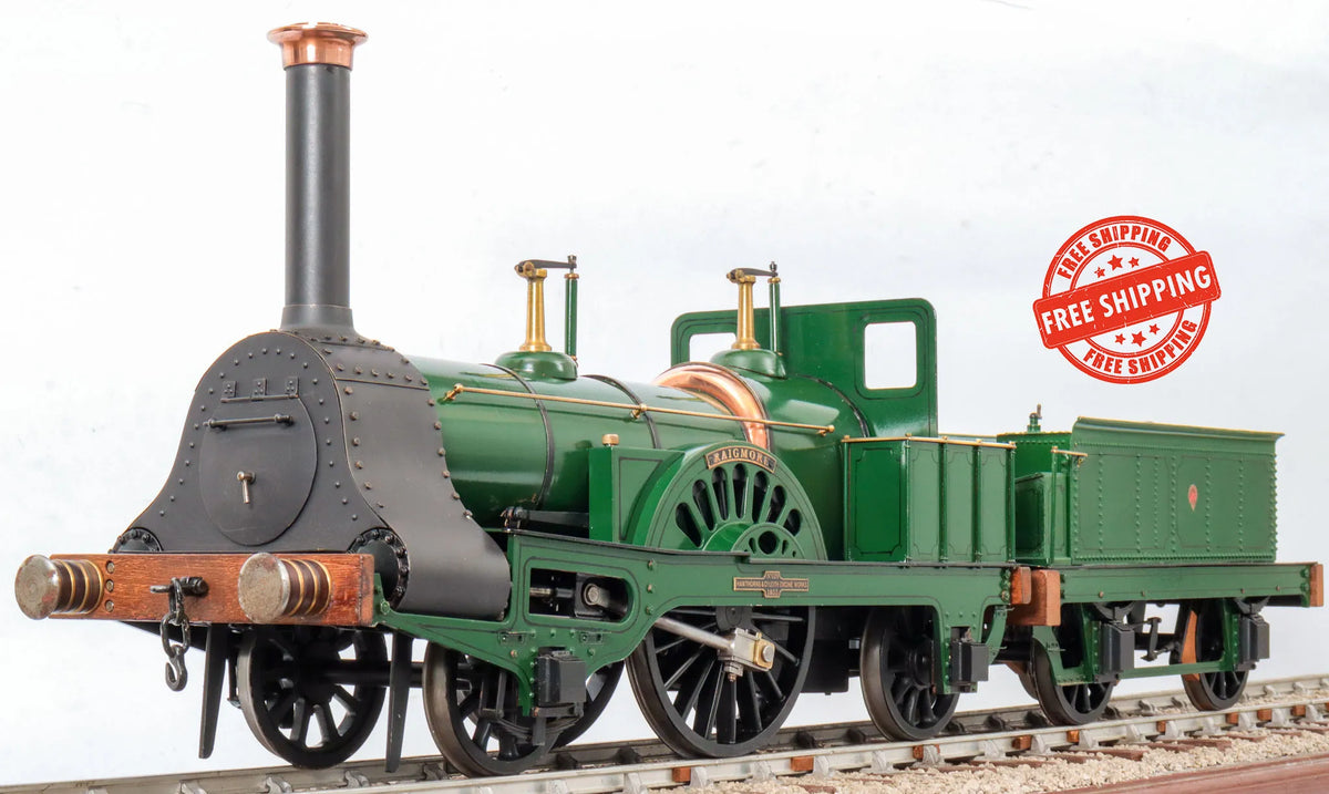 3 1/2 inch gauge Highland Railway 2-2-2 "Raigmore"