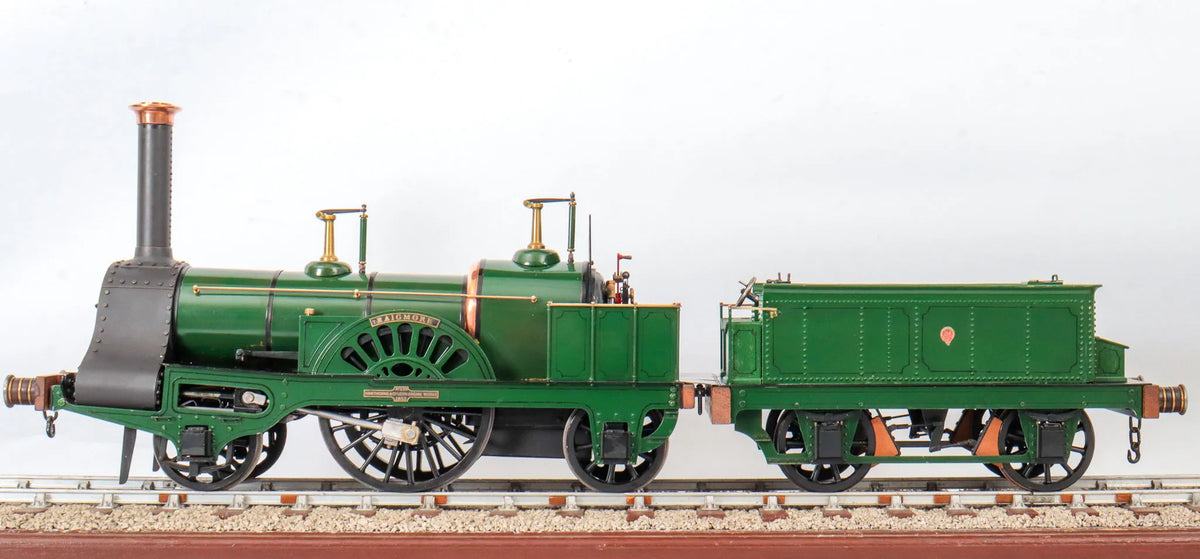 3 1/2 inch gauge Highland Railway 2-2-2 "Raigmore"
