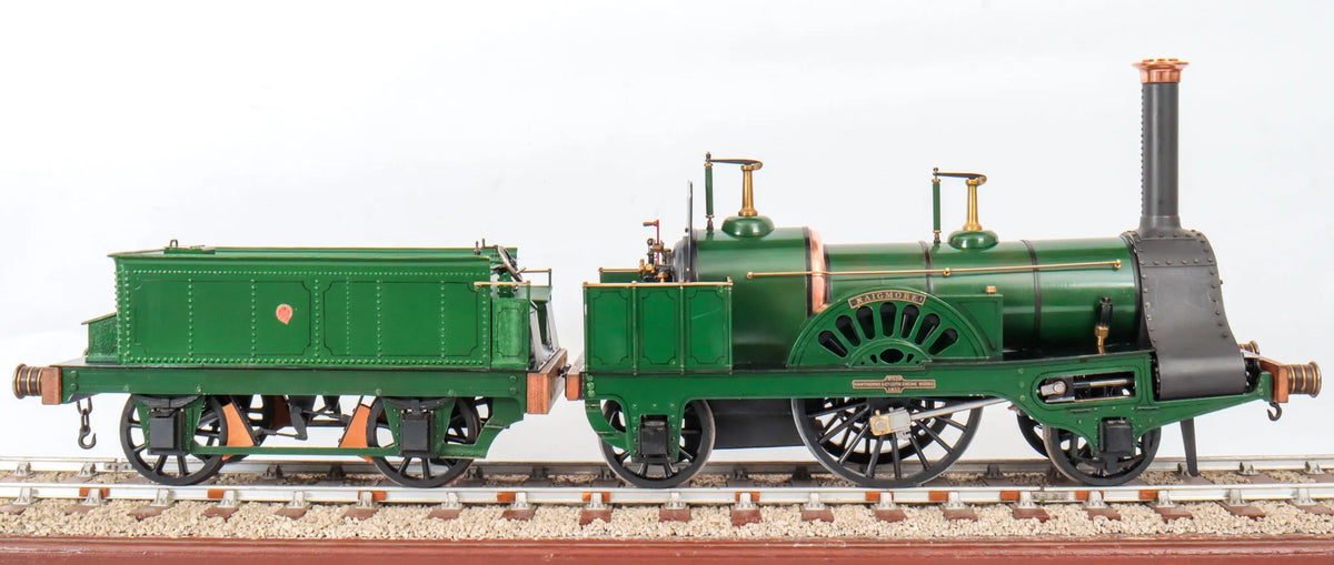 3 1/2 inch gauge Highland Railway 2-2-2 "Raigmore"
