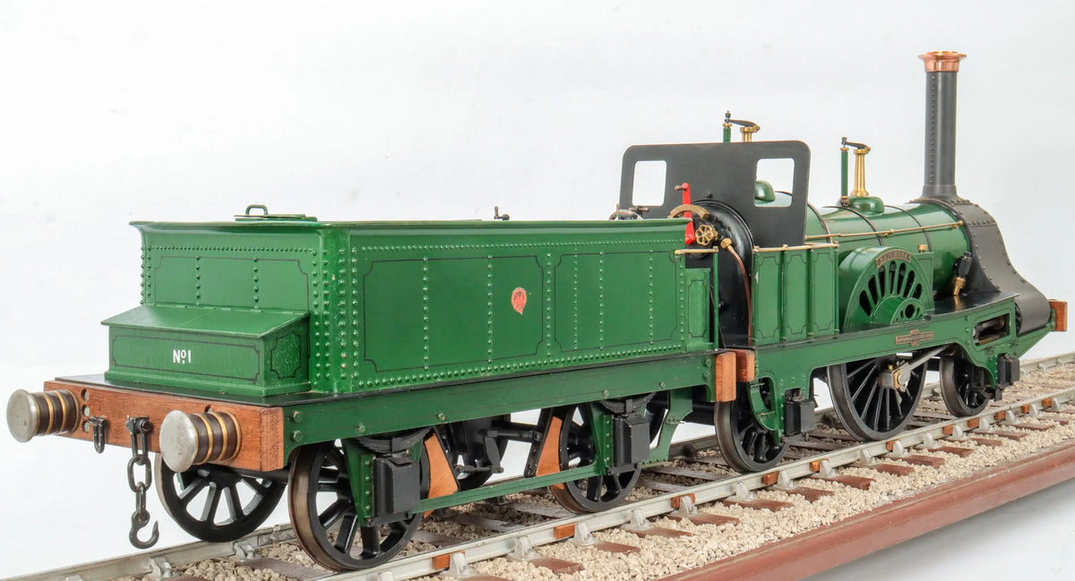 3 1/2 inch gauge Highland Railway 2-2-2 "Raigmore"
