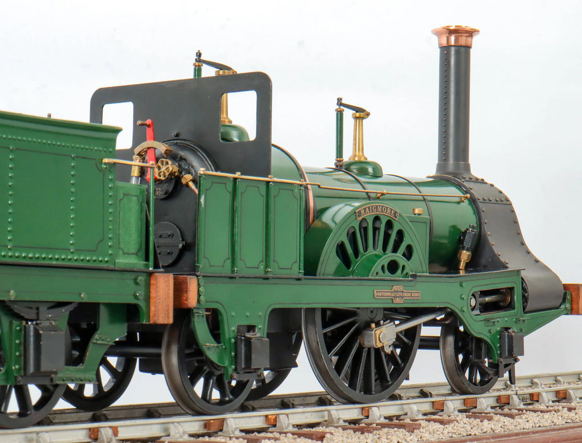 3 1/2 inch gauge Highland Railway 2-2-2 "Raigmore"