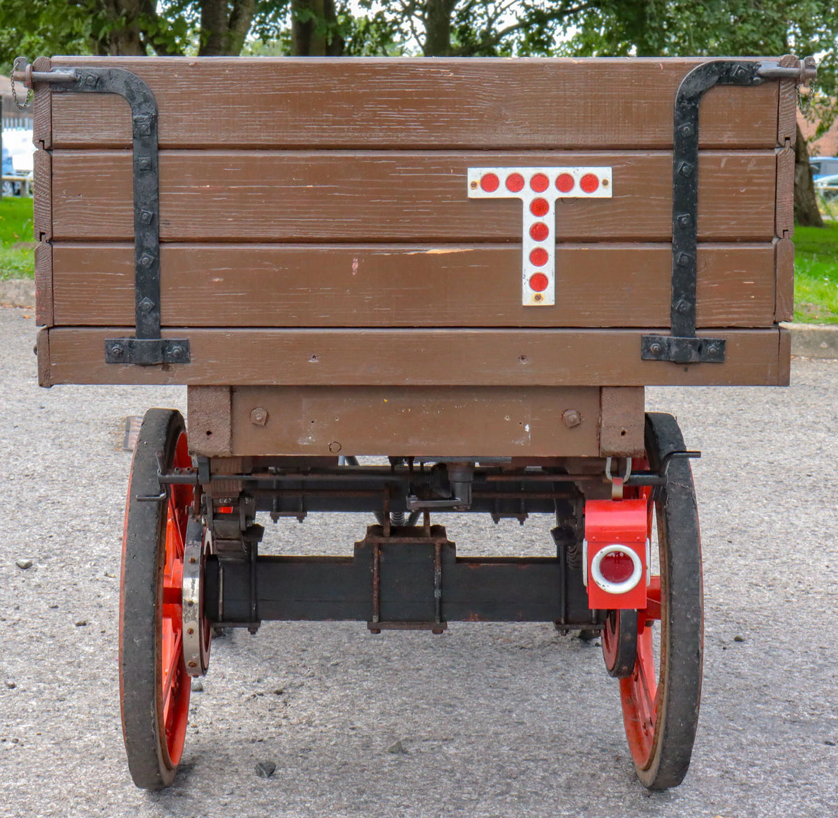 4 inch scale traction engine driving truck