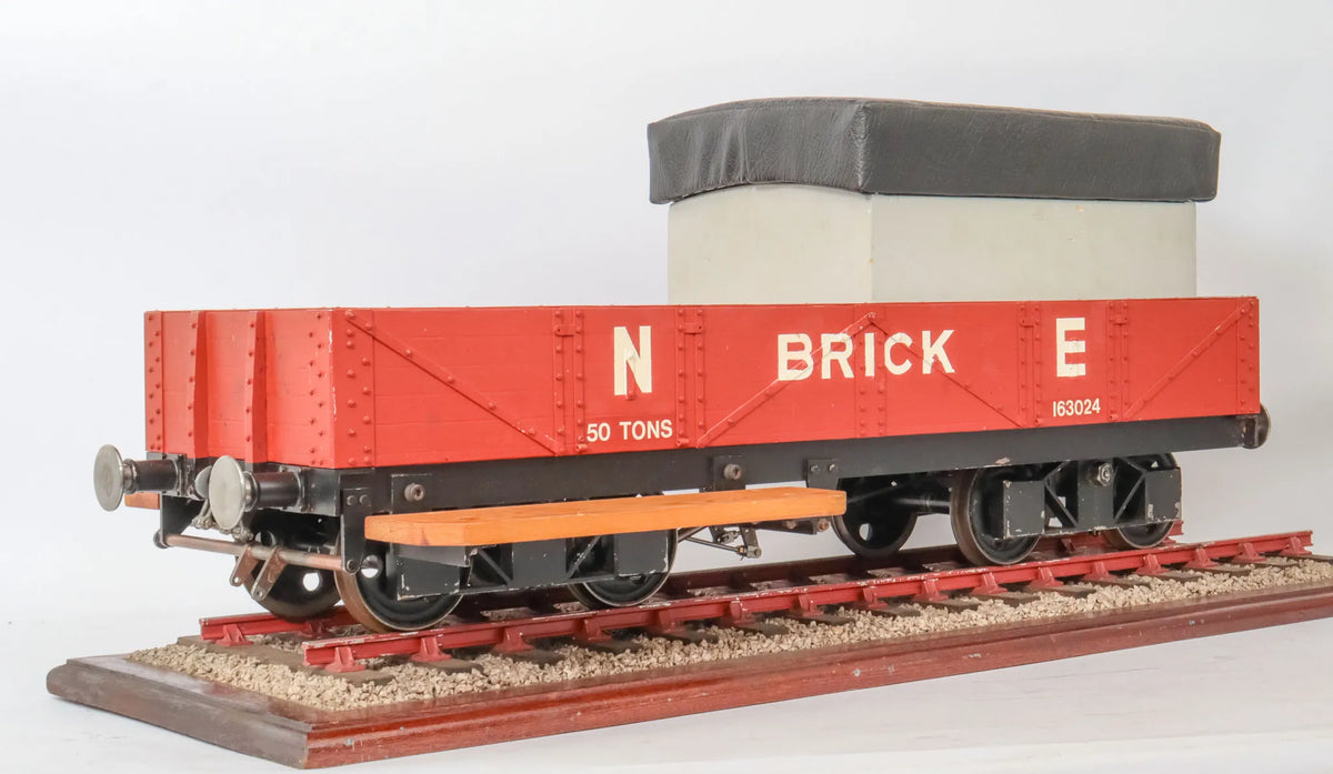 5 inch gauge ground level driving truck