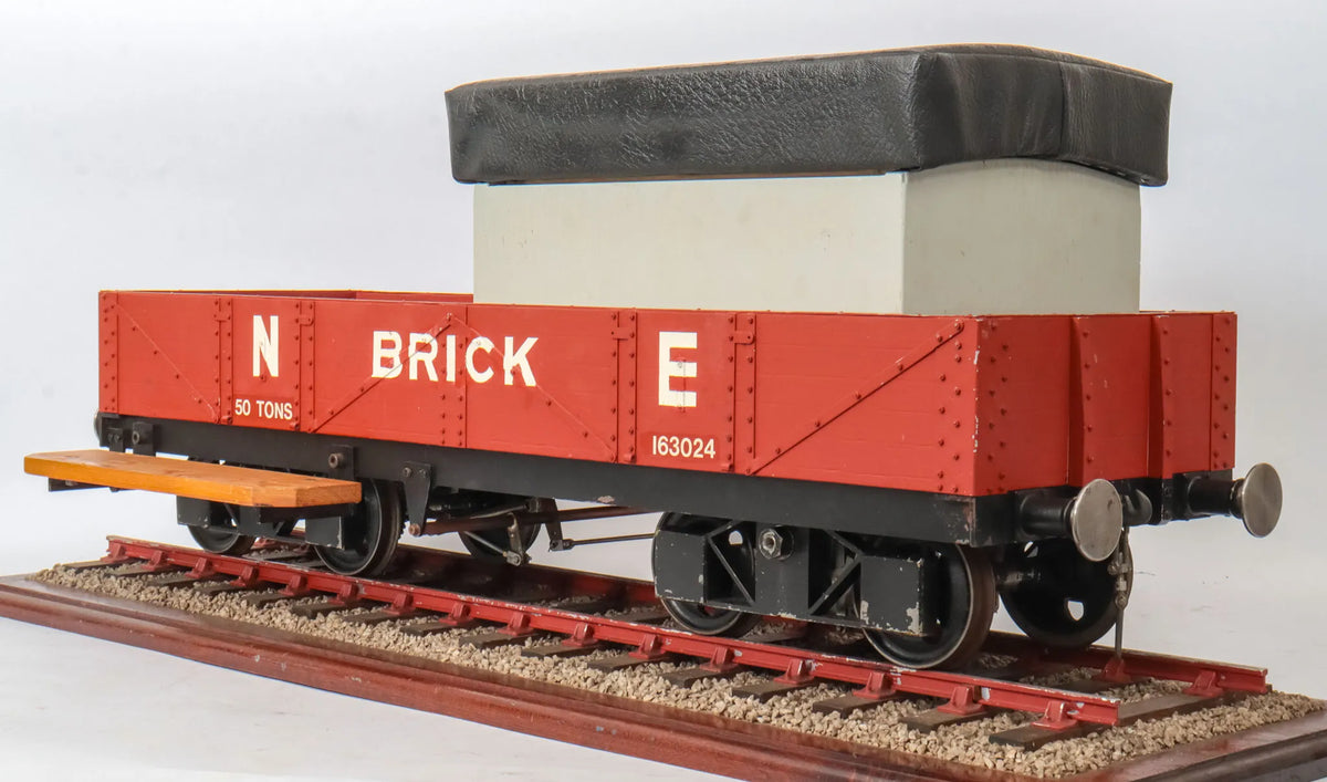 5 inch gauge ground level driving truck