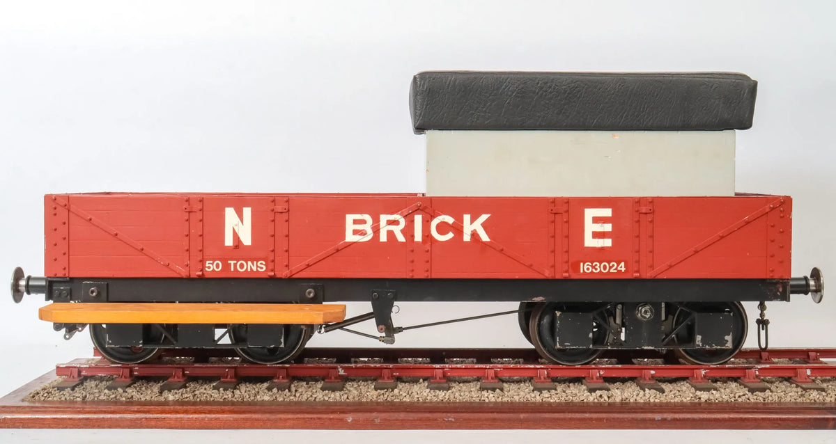 5 inch gauge ground level driving truck