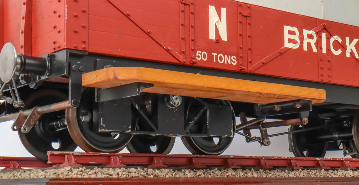 5 inch gauge ground level driving truck