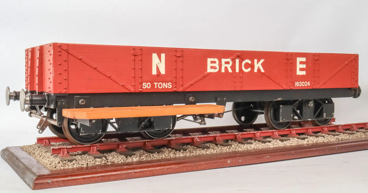 5 inch gauge ground level driving truck