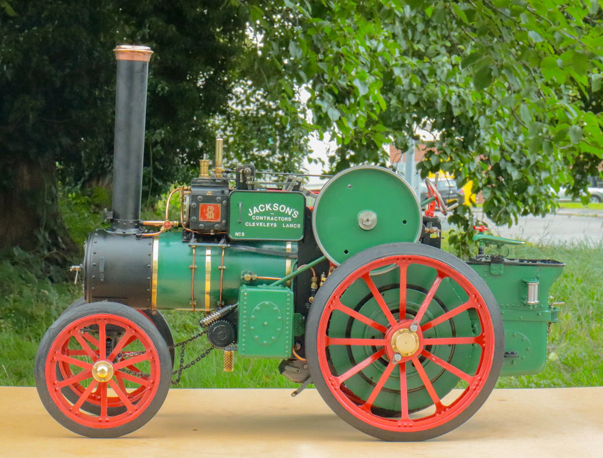 2 inch scale Ransomes, Sims & Jefferies DCC steam tractor