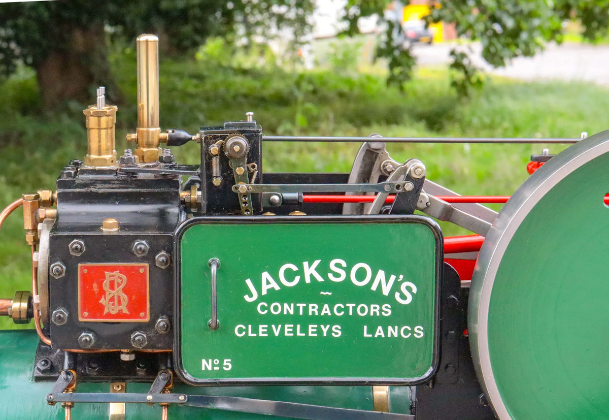 2 inch scale Ransomes, Sims & Jefferies DCC steam tractor