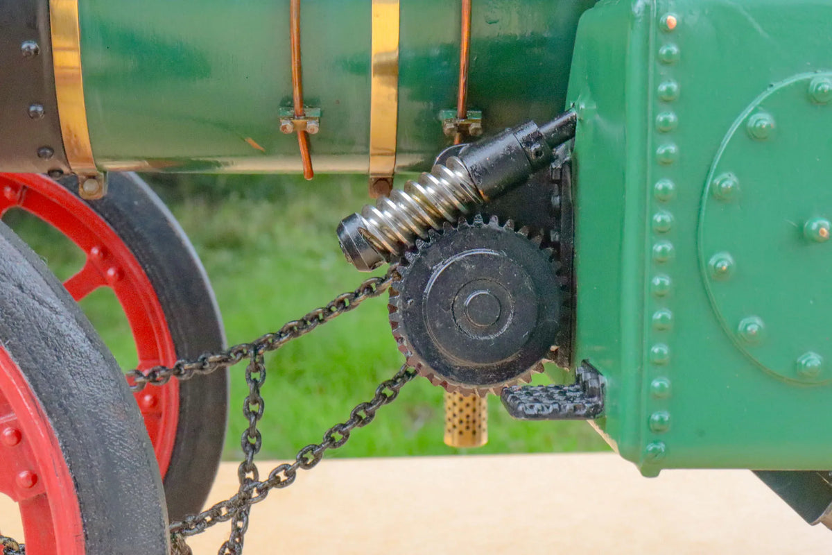 2 inch scale Ransomes, Sims & Jefferies DCC steam tractor