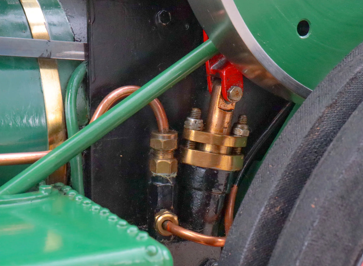 2 inch scale Ransomes, Sims & Jefferies DCC steam tractor