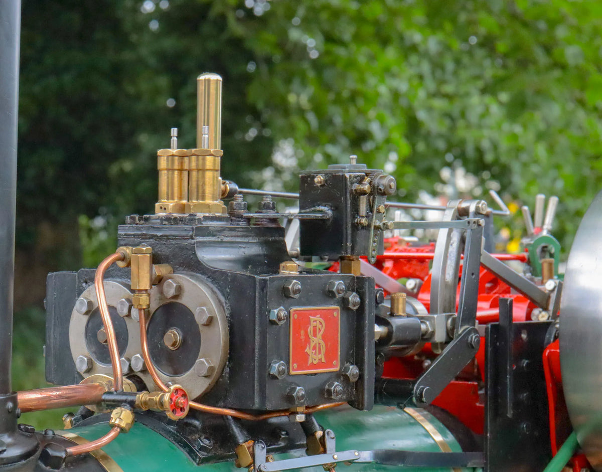 2 inch scale Ransomes, Sims & Jefferies DCC steam tractor